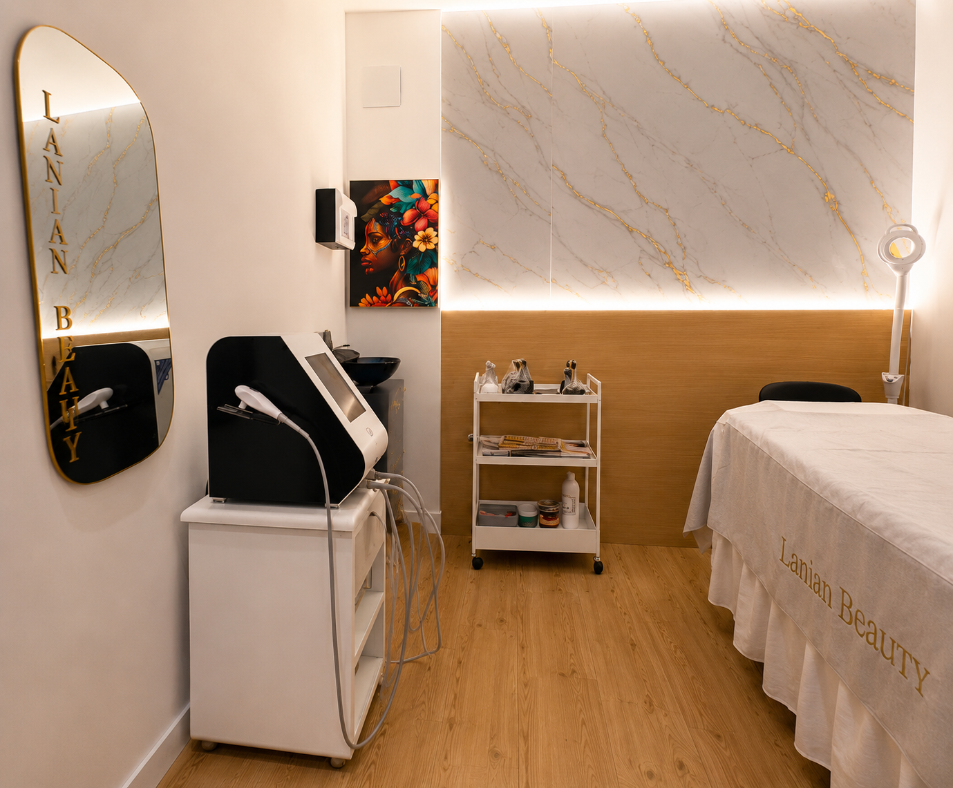 Detalle de tratamiento Lanian